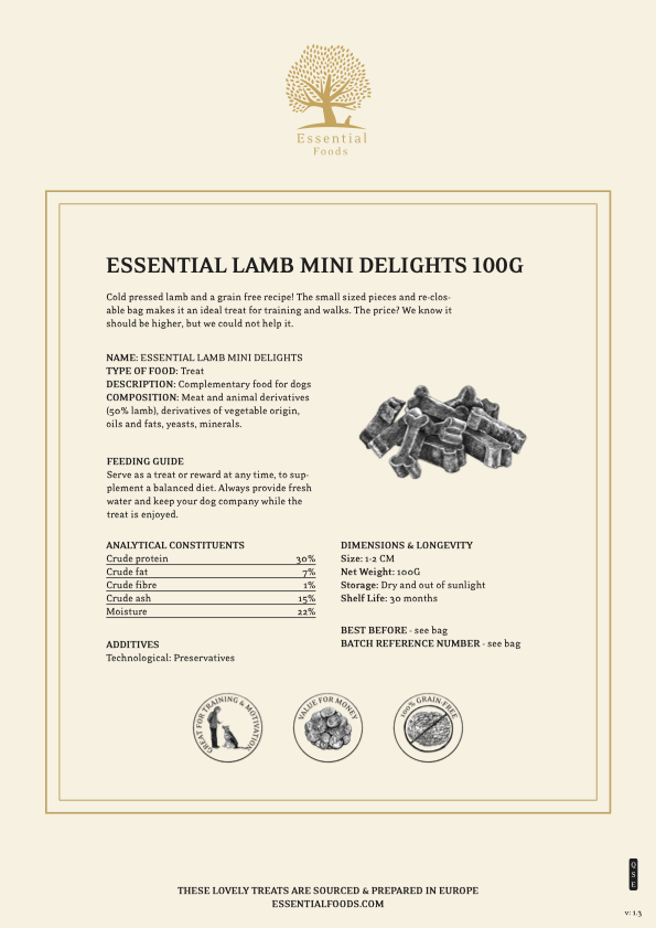 Lamb Mini Delights (graanvrij) - Afbeelding 3