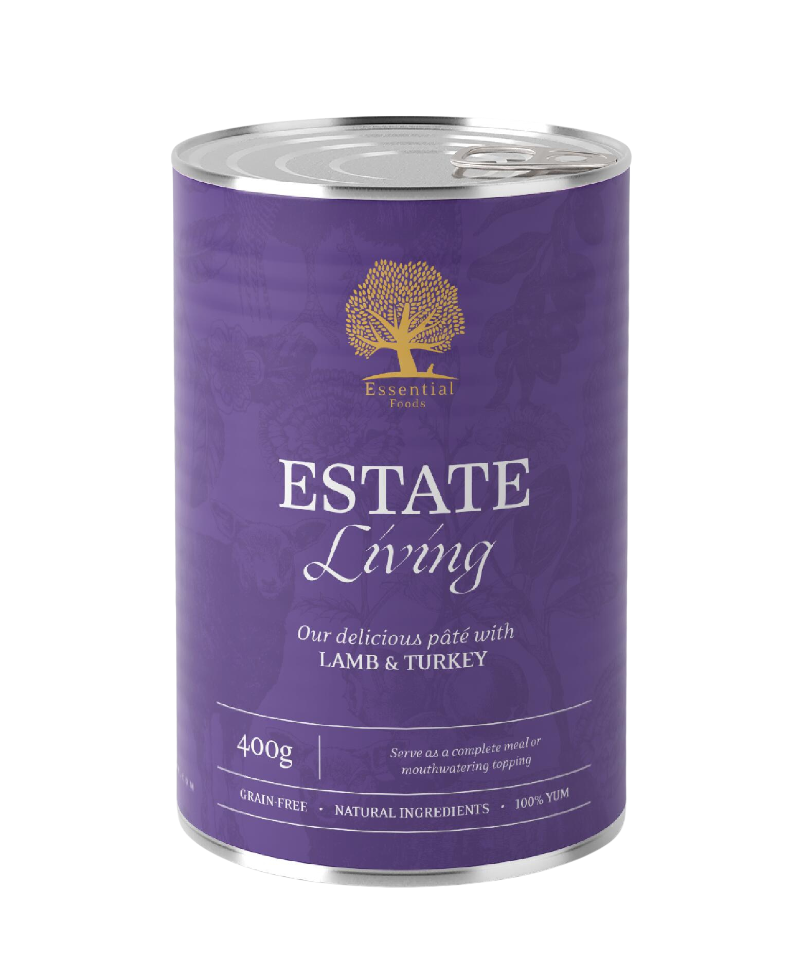 Estate Living Pâté (kalkoen, lam)