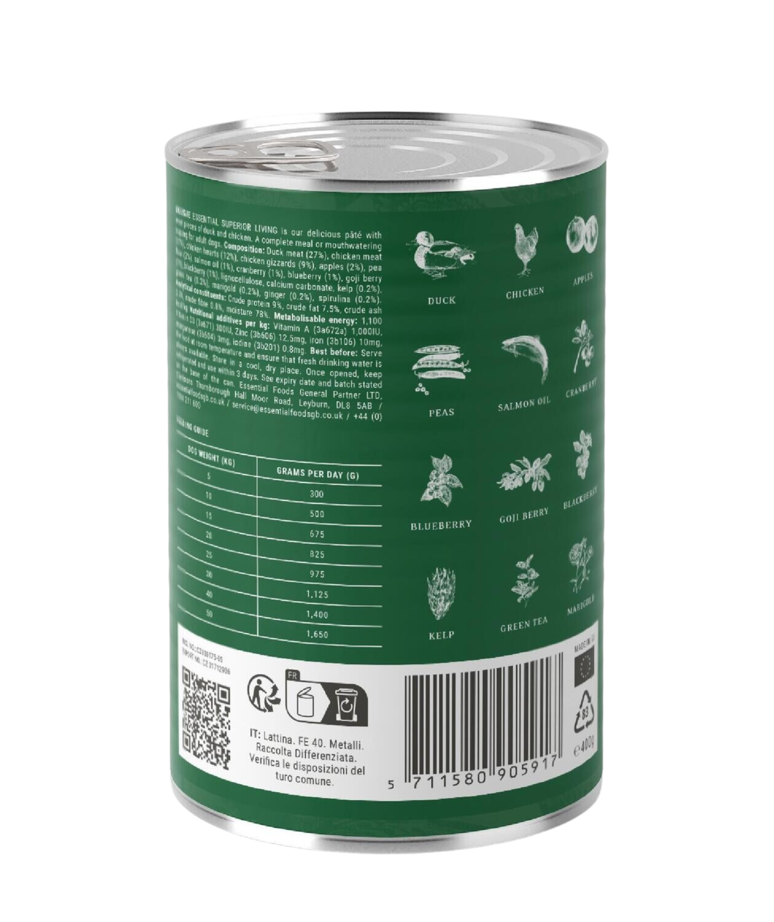 Superior Living honden natvoer graanvrij glutenvrij