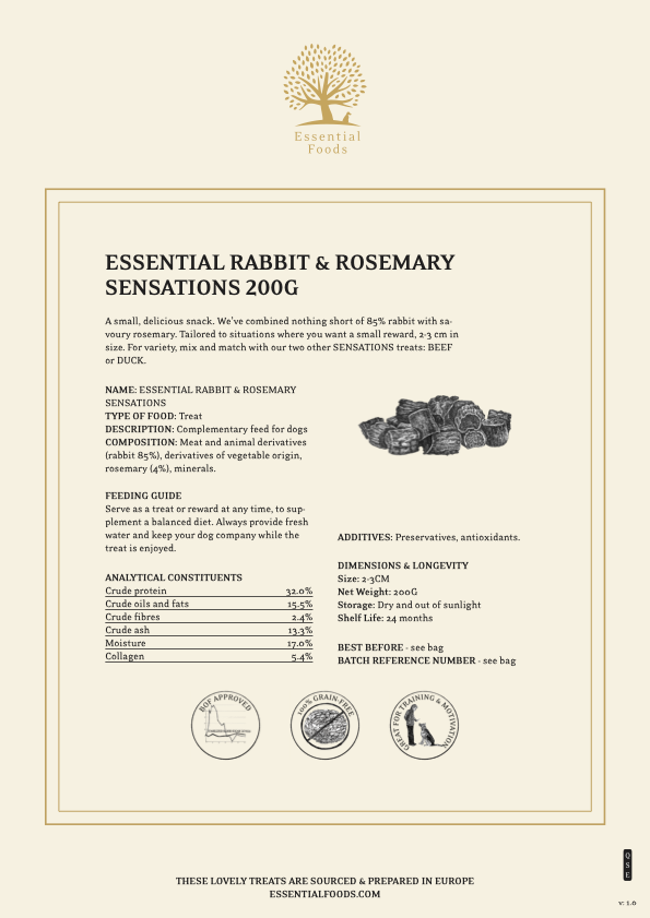 Essential Foods Konijn en Rozemarijn Sensations - Afbeelding 2