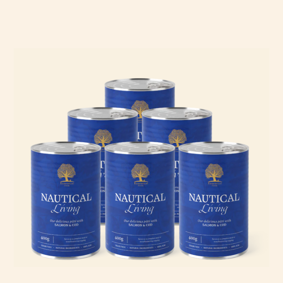 Nautical Living Pâté (zalm, kabeljauw), 400gr x 6