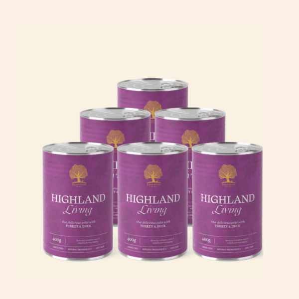 Highland Pâté (kalkoen, eend), 400gr x 6