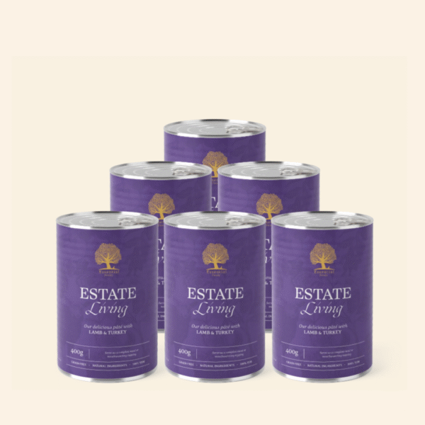 Estate Living Pâté (kalkoen, lam), 400gr x 6